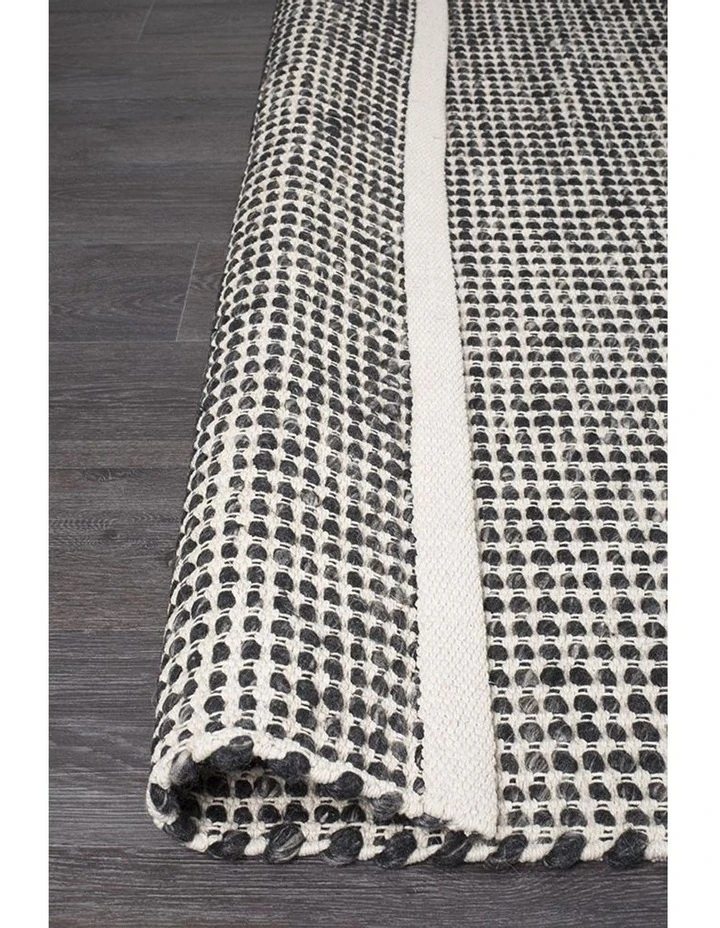 Rug Culture Skandinavian 300 Black Rug 1 Rug Culture Skandinavian 300 Black Rug