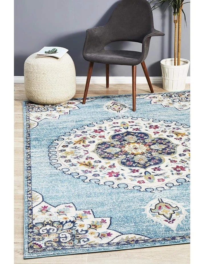 Rug Culture Babylon 202 Blue 3 Rug Culture Babylon 202 Blue - Image 3