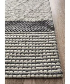 Rug Culture Studio Karlsson Wool Hatch Textured Rug