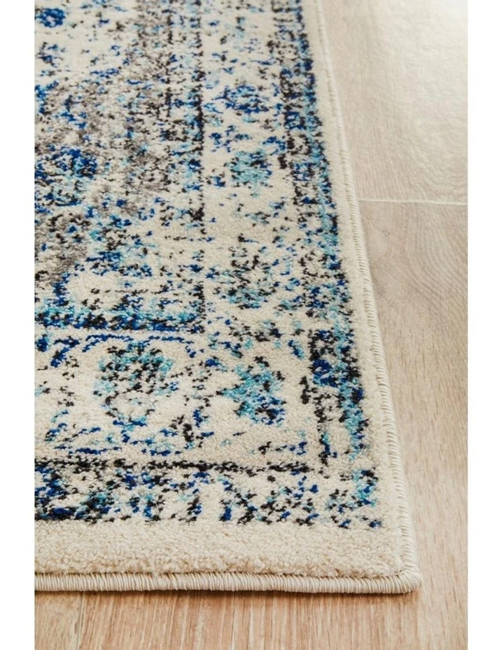 Rug Culture Evoke Mist White Transitional Runner Rug 2 Rug Culture Evoke Mist White Transitional Runner Rug - Image 2