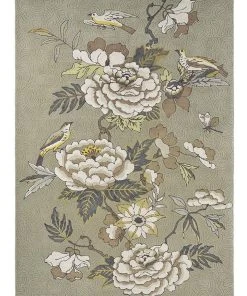 Rug Culture Wedgwood Paeonia Taupe 37904