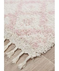 Rug Culture Saffron 33 Pink Runner Rug
