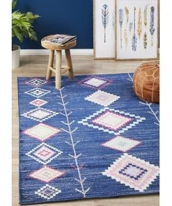 Rug Culture Zanzibar 760 Navy -The Shine Nook Sales Store 798107140 7 720x928