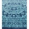 Rug Culture Eternal Whisper Vision Blue Runner Rug