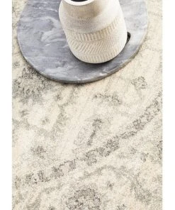 Rug Culture Evoke Winter White Transitional Round Rug 10 Rug Culture Evoke Winter White Transitional Round Rug -The Shine Nook Sales Store 798108490 5 720x928