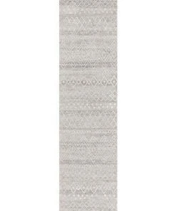 Rug Culture Oasis Nadia Grey Rustic Tribal Runner Rug