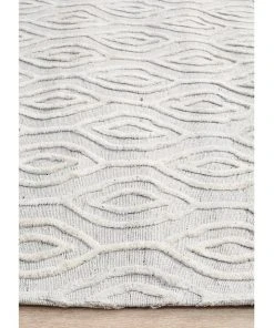 Rug Culture Visions Winter Wish White Modern Rug
