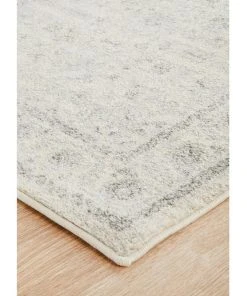 Rug Culture Evoke Winter White Transitional Runner Rug