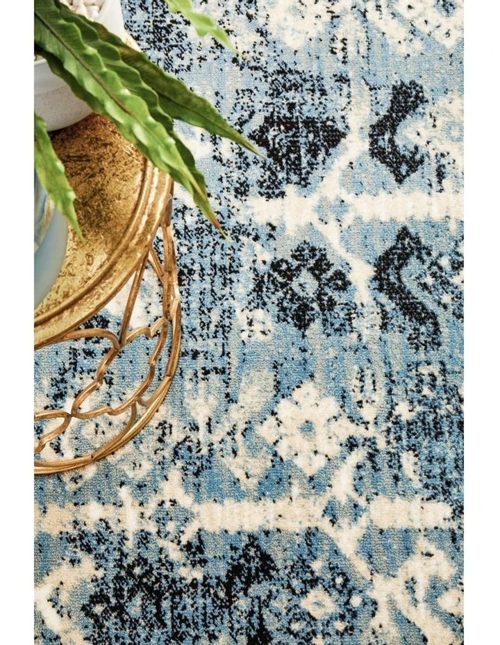 Rug Culture Calypso Collection 6108 Blue Rug 3 Rug Culture Calypso Collection 6108 Blue Rug - Image 3