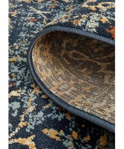 Rug Culture Oxford Mayfair Stem Navy Rug