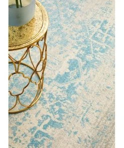 Rug Culture Evoke Glacier White Blue Transitional Rug -The Shine Nook Sales Store 798112630 6 720x928