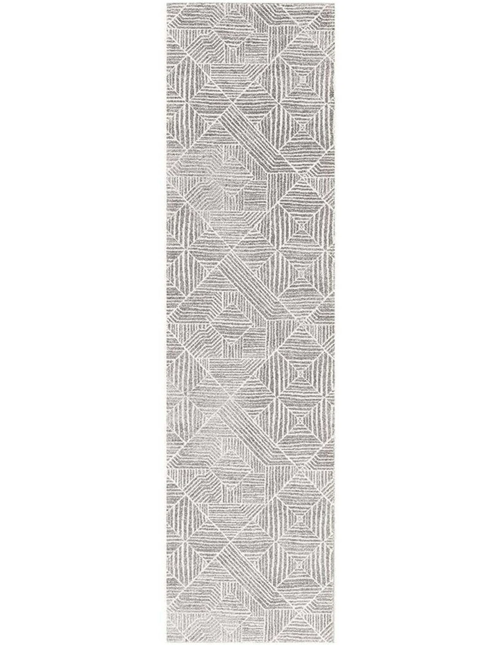 Rug Culture Oasis Kenza Contemporary Silver Runner Rug 3 Rug Culture Oasis Kenza Contemporary Silver Runner Rug - Image 3