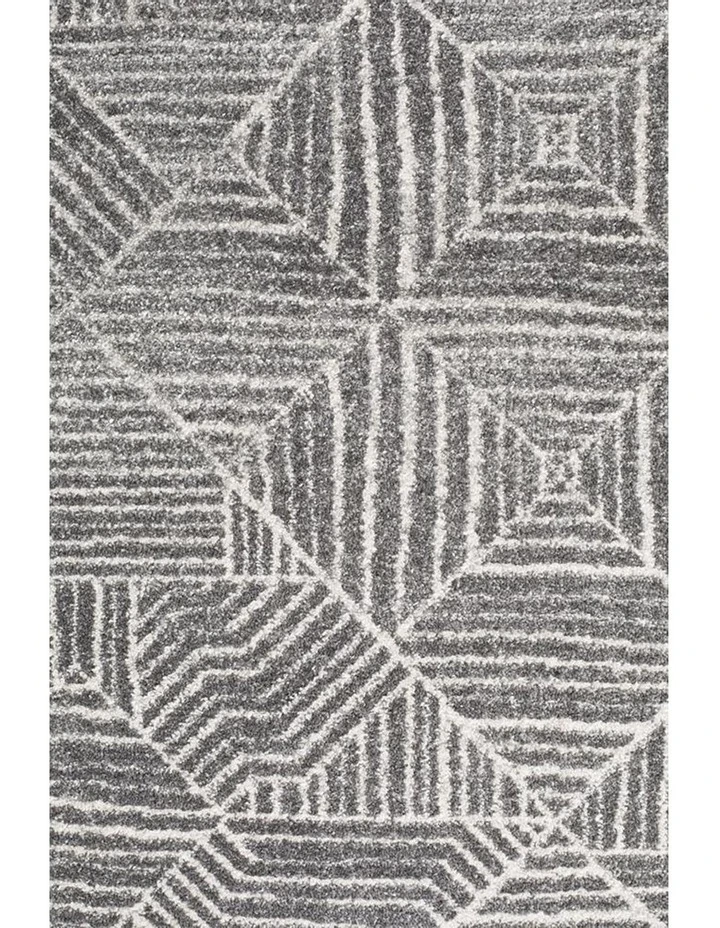 Rug Culture Oasis Kenza Contemporary Silver Runner Rug 4 Rug Culture Oasis Kenza Contemporary Silver Runner Rug - Image 4