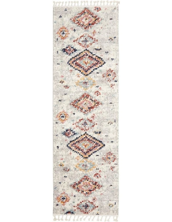 Rug Culture Marrakesh 222 Silver Runner Rug 1 Rug Culture Marrakesh 222 Silver Runner Rug