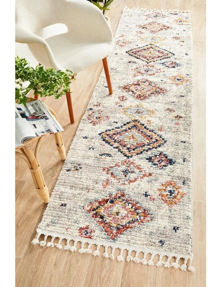 Rug Culture Marrakesh 222 Silver Runner Rug 5 Rug Culture Marrakesh 222 Silver Runner Rug - Image 5