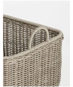 Heritage Giovanni Grey Basket 51x43cm -The Shine Nook Sales Store 798325030 3 720x928
