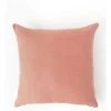 Vue El Blanca Linen Square Cushion Pink Clay