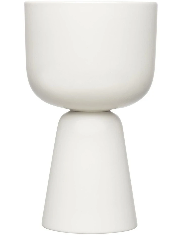 IITTALA Nappula 26cm Plant Pot White 1 IITTALA Nappula 26cm Plant Pot White