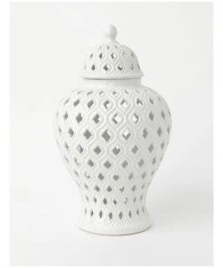 Heritage Marcella Ginger Jar White