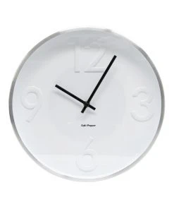 Salt&Pepper Landon Clock - 31cm - White