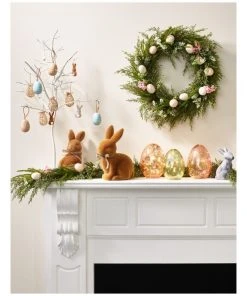 Heritage Faux Vine & Egg Wreath- 55cm -The Shine Nook Sales Store 803144800 3 720x928