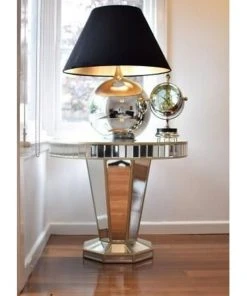 Koala Living Magnified Maritime Clock on Black Base Aluminium Nickel -The Shine Nook Sales Store 804647530 3 720x928