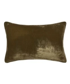 Linen House Yasmeen Rectangle Cushion Khaki