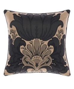 Grace by Linen House Dionisia Cushion In Black