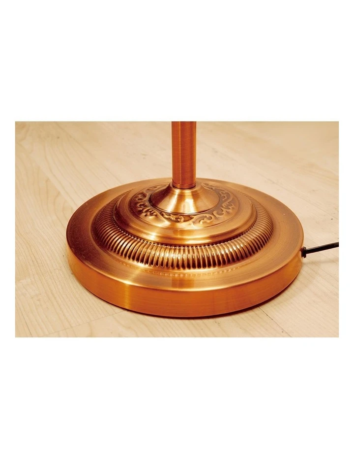 Lexi Lighting Vienna Crystal Brass Floor Lamp 4 Lexi Lighting Vienna Crystal Brass Floor Lamp - Image 4