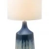 Lexi Lighting Martha Ceramic Table Lamp Blue