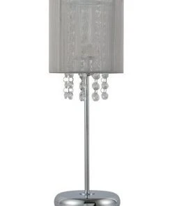 Lexi Lighting Emilia Table Lamp Grey