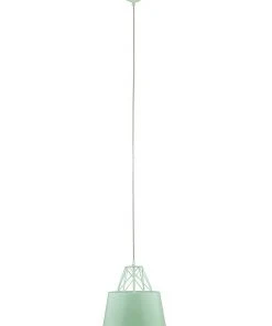 Lexi Lighting Kaelan Metal Pendant Light Mint
