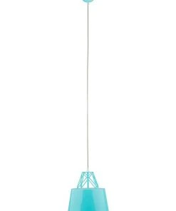 Lexi Lighting Kaelan Metal Pendant Light Blue