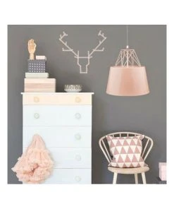 Lexi Lighting Kaelan Metal Pendant Light Pink -The Shine Nook Sales Store 807546700 4 720x928