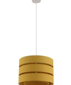 Lexi Lighting Trio 3-Tier Pendant Light Yellow