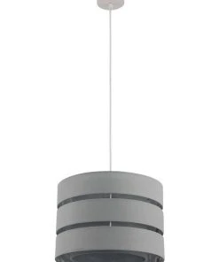 Lexi Lighting Trio 3-Tier Pendant Light Dark Grey