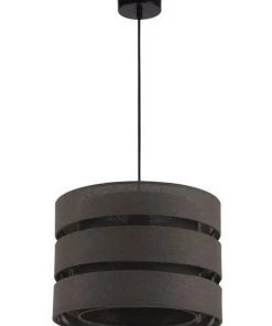Lexi Lighting Trio 3-Tier Pendant Light Brown