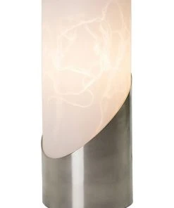Lexi Lighting Marc Touch Table Lamp Satin Chrome
