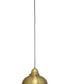 Lexi Lighting Manor Pendant Light - 1 Light Weathered Brass