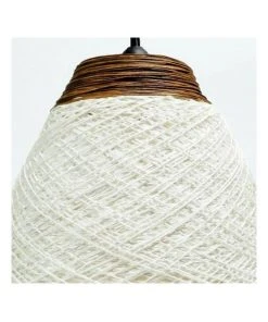 Lexi Lighting Jane Paper Pendant Light Brown -The Shine Nook Sales Store 807550120 4 720x928