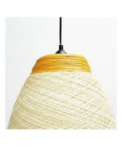 Lexi Lighting Jane Paper Pendant Light Yellow -The Shine Nook Sales Store 807550210 4 720x928