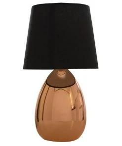 Lexi Lighting Libby Touch Table Lamp Copper Black
