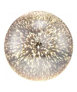 Lexi Lighting Javarone Glass Table Lamp - Single light Chrome