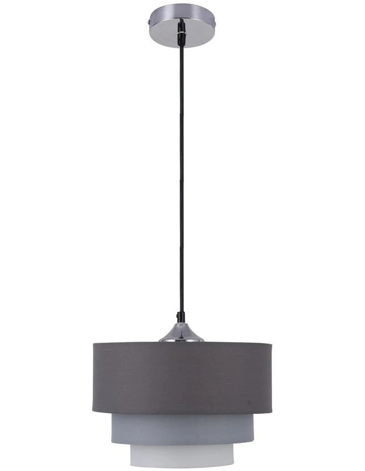 Lexi Lighting Isabelle 1LT Pendant Grey 1 Lexi Lighting Isabelle 1LT Pendant Grey