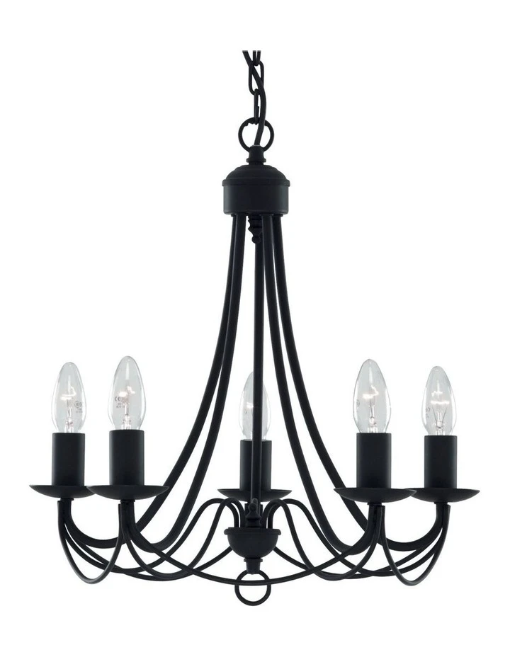 Lexi Lighting Zanzibar Chandelier Light Black 1 Lexi Lighting Zanzibar Chandelier Light Black