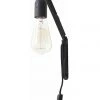 Lexi Lighting Dinka Bed Head/ Wall Light Black