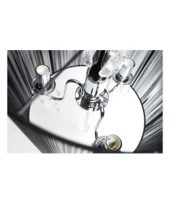 Lexi Lighting Paris Crystal Chandelier Pendant Light Black -The Shine Nook Sales Store 807558850 4 720x928