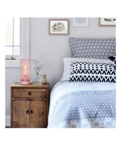 Lexi Lighting Clara Touch Table Lamp Pink LED Globe Included -The Shine Nook Sales Store 807559480 4 720x928