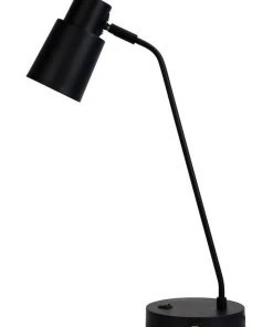 Oriel Lighting Rik Desk Lamp Black