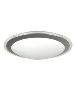 Oriel Lighting Vello 22W Acrylic Oyster Ceiling Light Round